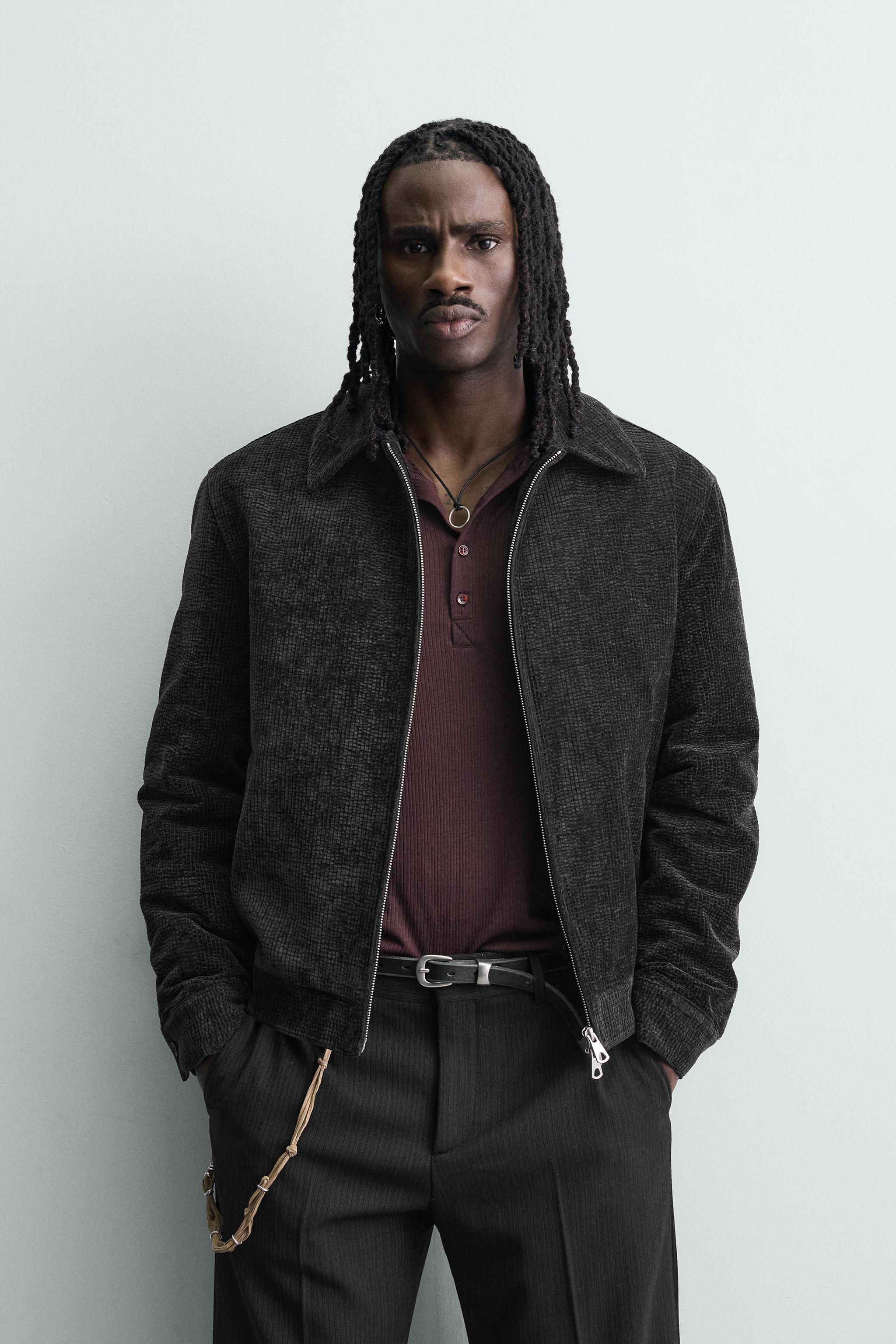 CORDUROY PADDED JACKET